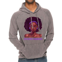 Womens Afro African American Black Woman Epilepsy Warrior T Shirt Vintage Hoodie | Artistshot