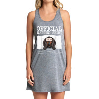 Funny Official Napping Sleeping Black And Tan Coonhound Tank Dress | Artistshot