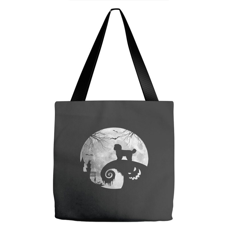 Shih Tzu Dog And Moon Halloween Costume Dog Lover Funny 150 Tote Bags | Artistshot