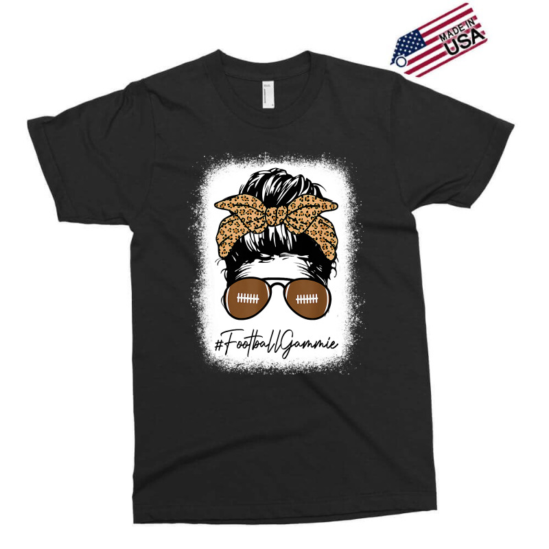 Bleached Football Gammie Life With Leopard Messy Bun Player Exclusive T-shirt by pester | Artistshot