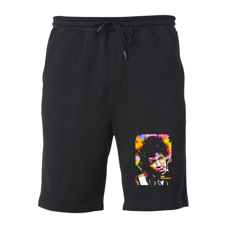 Jimi Fleece Short by meganzart | Artistshot