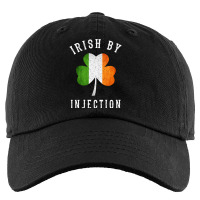 Womens Funny Irish By Injections   St Patricks Day Gift Vneck Kids Cap | Artistshot