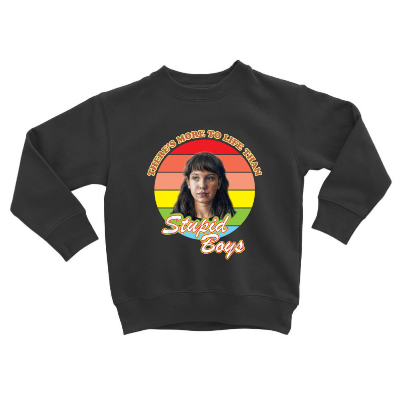 Things Barb So Hard Mother Fuckers Wanna Find Me Stranger Toddler Sweatshirt | Artistshot