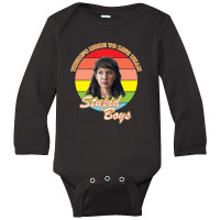 Things Barb So Hard Mother Fuckers Wanna Find Me Stranger Long Sleeve Baby Bodysuit | Artistshot