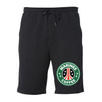 Marines Coffee Fleece Short | Artistshot