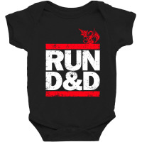 Run D&d Baby Bodysuit | Artistshot