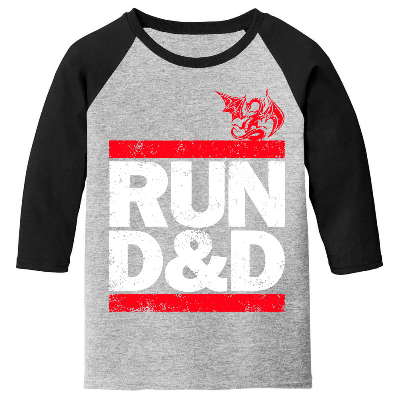 Run D&d Youth 3/4 Sleeve by RomeoCuy | Artistshot