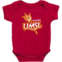 Ruby Red - The Umsl Tritons Baby Bodysuit | Artistshot