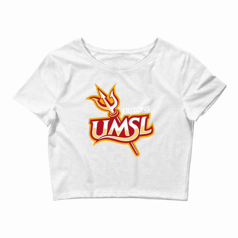 Ruby Red - The Umsl Tritons Crop Top by cuthbertalbion | Artistshot