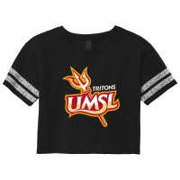 Ruby Red - The Umsl Tritons Scorecard Crop Tee | Artistshot