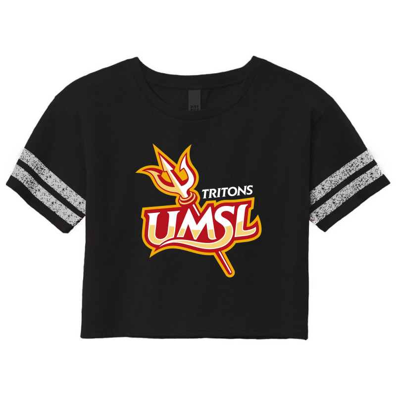 Ruby Red - The Umsl Tritons Scorecard Crop Tee by cuthbertalbion | Artistshot