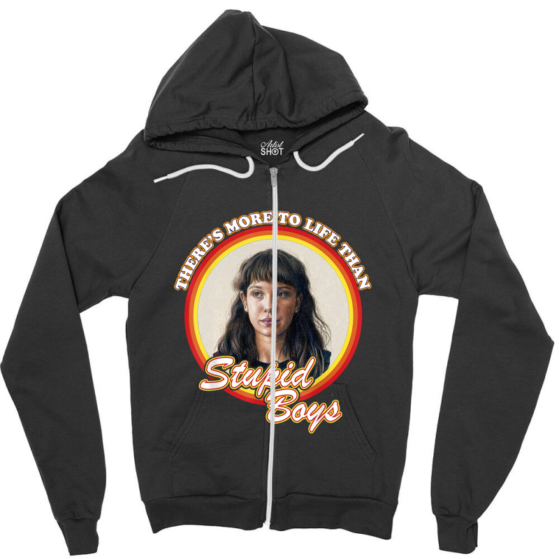 Things Barb So Hard Mother Fuckers Wanna Find Me Stranger Zipper Hoodie | Artistshot