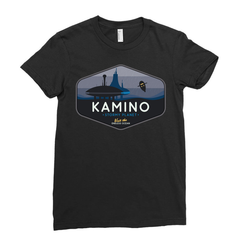 Kamino - Stormy Planet  Classic Ladies Fitted T-Shirt by JenniferYoung | Artistshot