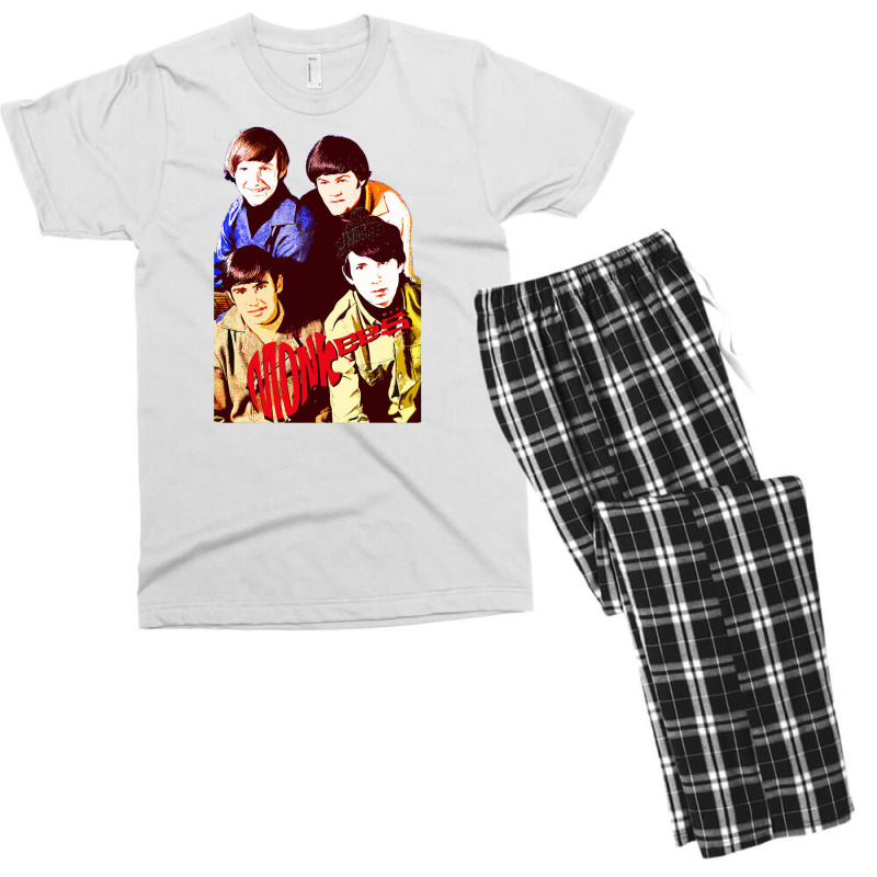 The Monkees 8 Men's T-shirt Pajama Set | Artistshot