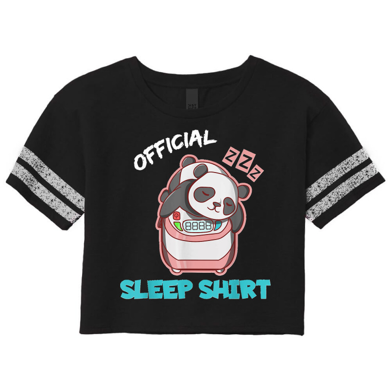 Funny Exercise Extra Rice Panda Pun Lazy Official Sleep Scorecard Crop Tee by WirtzRichard | Artistshot