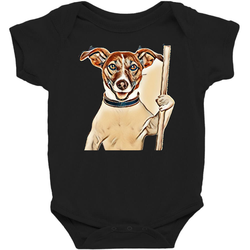 Dog Sign Hold Pet Baby Bodysuit by Kemnabi | Artistshot