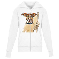 Dog Sign Hold Pet Youth Zipper Hoodie | Artistshot