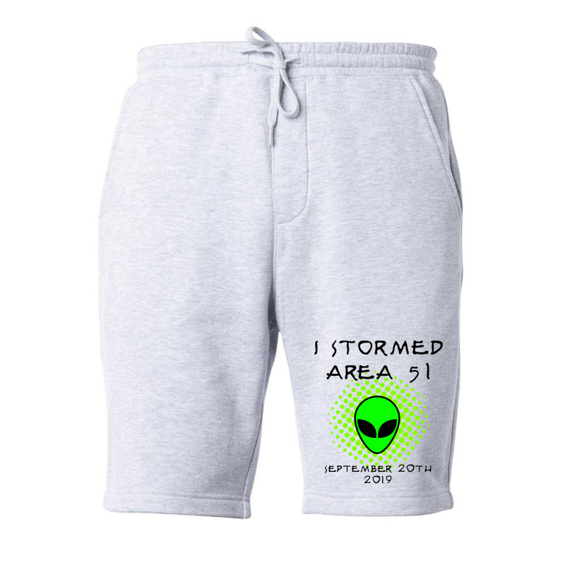 I Stormed Area 51 Fleece Short | Artistshot