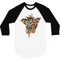 Ugly Animal Portrait Alone 3/4 Sleeve Shirt | Artistshot