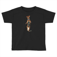 Dog Back Isolated Behind Toddler T-shirt | Artistshot