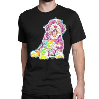 Dog Isolated Happy Cute Classic T-shirt | Artistshot