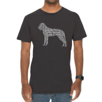 I Love My Chien Fran3ais Blanc Et Noir. Funny Gift Vintage T-shirt | Artistshot