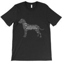 I Love My Montenegrin  Mountain Hound. Funny Gift T-shirt | Artistshot