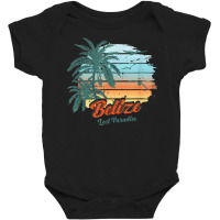 Belize Beach Belize Shirt Lost Paradise Baby Bodysuit | Artistshot