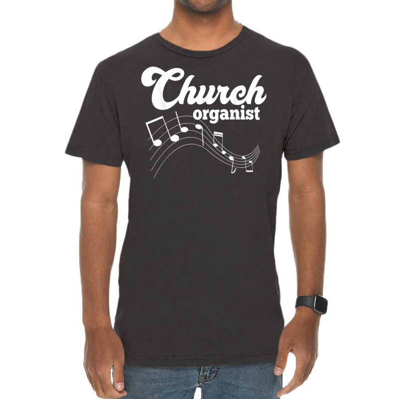 Church Organist Sound  Funny Church Audio Techs Gifts T Shirt Vintage T-Shirt by BrandalynSaetern | Artistshot