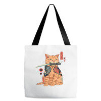 Japanese Samurai Ninja Cat Kawaii Tattoo Graphic Pullover Hoodie Tote Bags | Artistshot