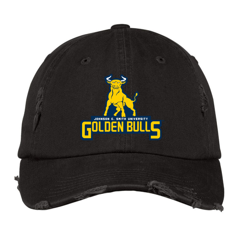 Johnson C. Smith University Golden Bulls Vintage Cap by DelilahAgnes | Artistshot