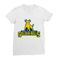 Johnson C. Smith University Golden Bulls Ladies Fitted T-shirt | Artistshot