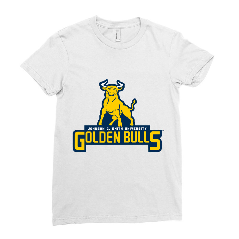 Johnson C. Smith University Golden Bulls Ladies Fitted T-Shirt by DelilahAgnes | Artistshot