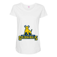 Johnson C. Smith University Golden Bulls Maternity Scoop Neck T-shirt | Artistshot