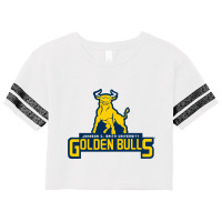 Johnson C. Smith University Golden Bulls Scorecard Crop Tee | Artistshot