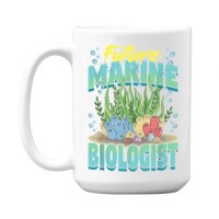 Future Marine Biologist Ocean Life Marine Biology Student 15 Oz Coffee Mug | Artistshot