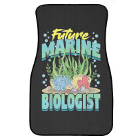 Future Marine Biologist Ocean Life Marine Biology Student Front Car Mat | Artistshot