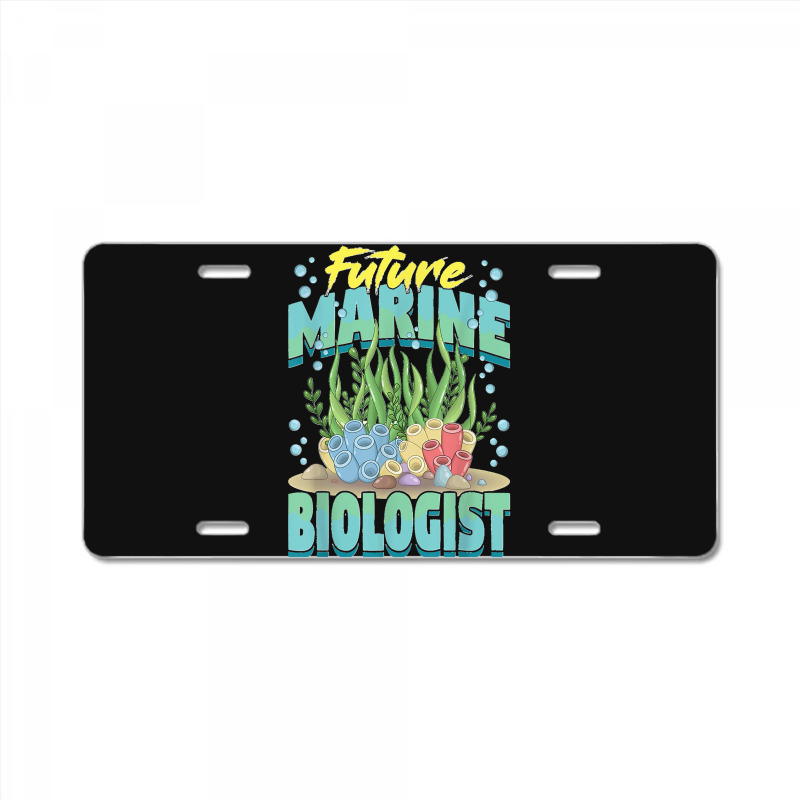 Future Marine Biologist Ocean Life Marine Biology Student License Plate | Artistshot