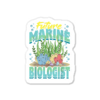 Future Marine Biologist Ocean Life Marine Biology Student Sticker | Artistshot