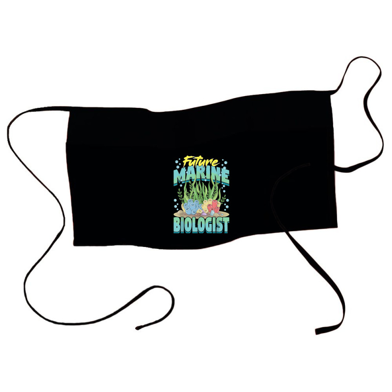 Future Marine Biologist Ocean Life Marine Biology Student Waist Apron | Artistshot