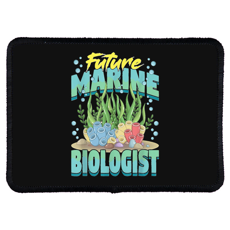 Future Marine Biologist Ocean Life Marine Biology Student Rectangle Patch | Artistshot