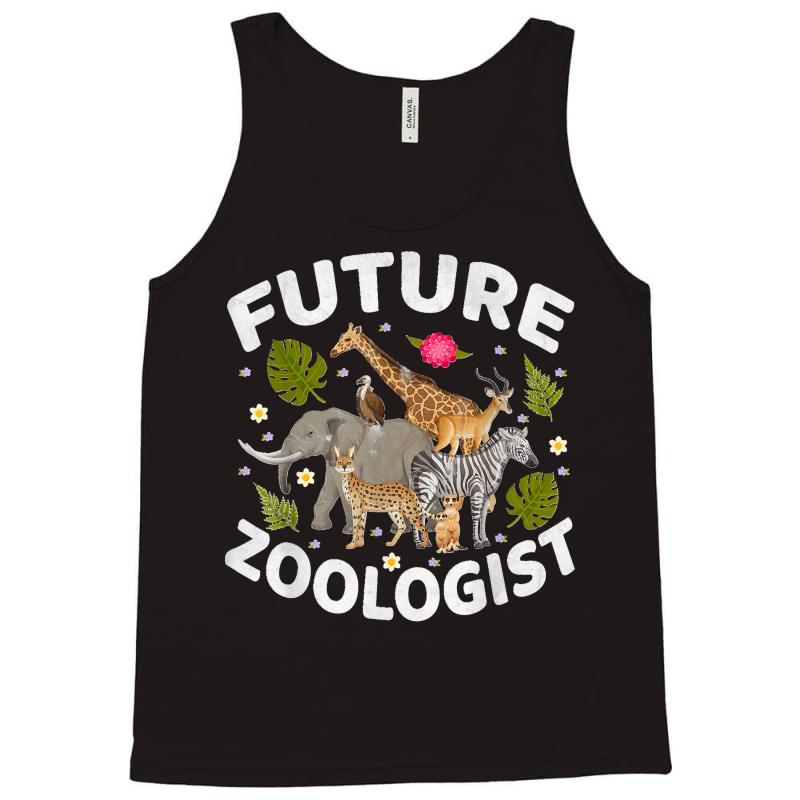 Future Zoologist Animal Zoo Safari Funny Tank Top by WirtzRichard | Artistshot