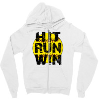 Hit Run And Win Zipper Hoodie | Artistshot