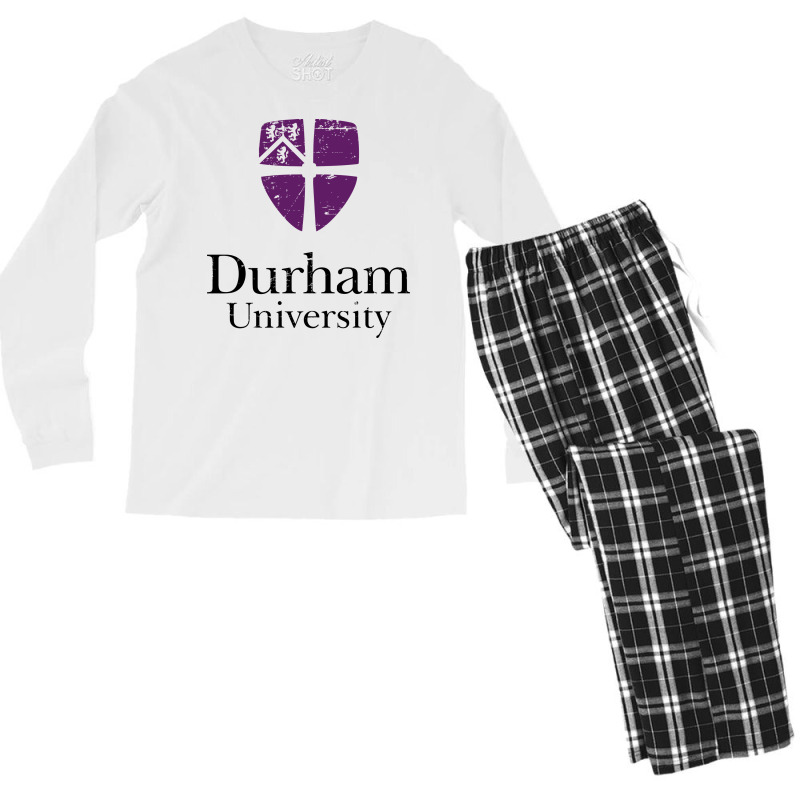 Durham University 2 Men's Long Sleeve Pajama Set | Artistshot