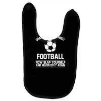 Ball Imagine Life Without Football Baby Bibs | Artistshot