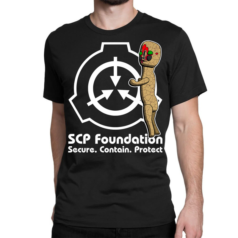  SCP Foundation SCP 173 Premium T-Shirt : Clothing