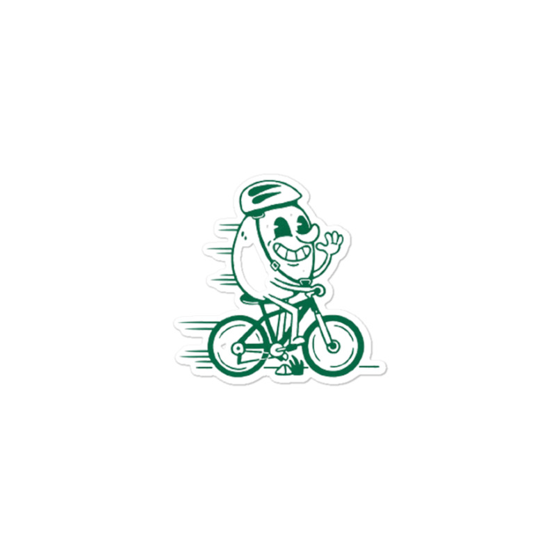 Potato Bycicle Sticker | Artistshot