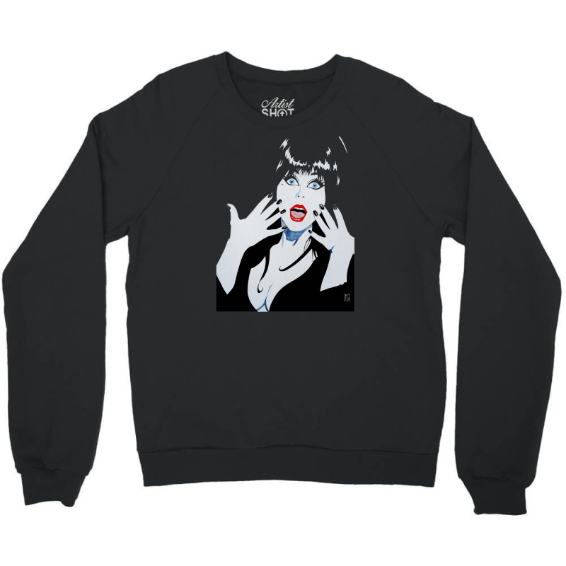 Elvira Mistress Of The Dark Crewneck Sweatshirt | Artistshot