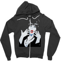 Elvira Mistress Of The Dark Zipper Hoodie | Artistshot