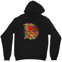 Rainbow Dog Unisex Hoodie | Artistshot